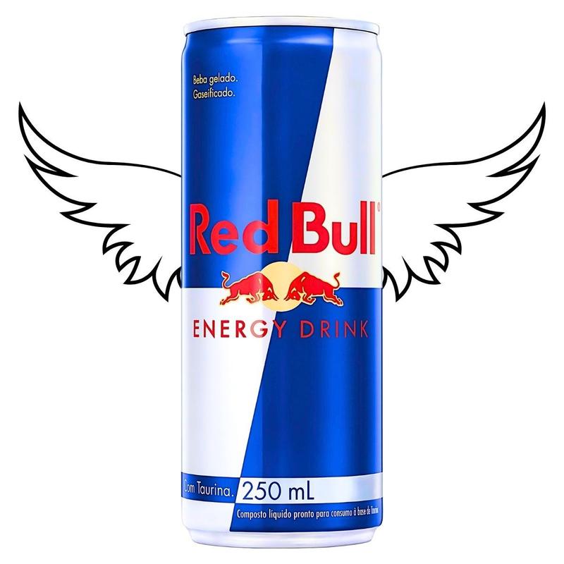 Kit 12 Energético Red Bull Energy Drink Lata 250ml - Bebida